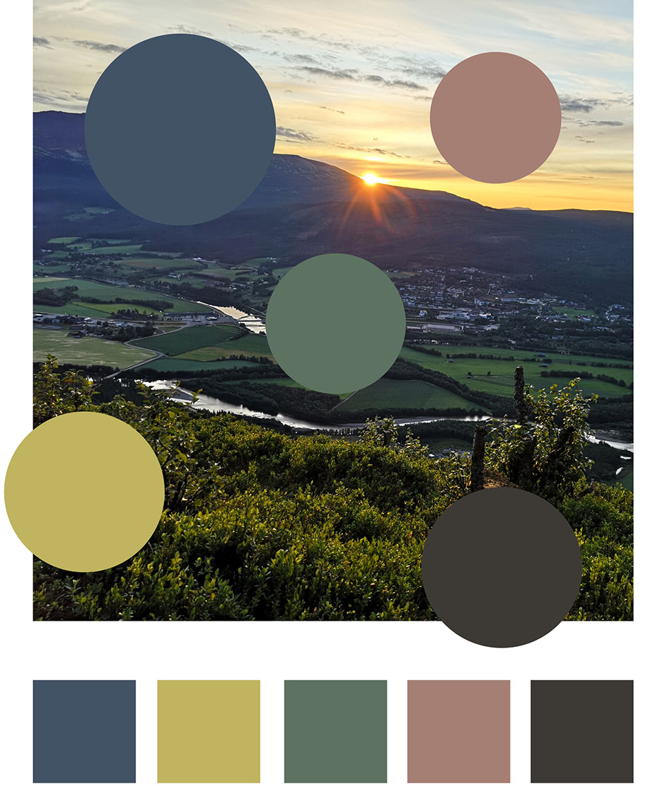 fargepalett for baugsberget fjelltopphytter