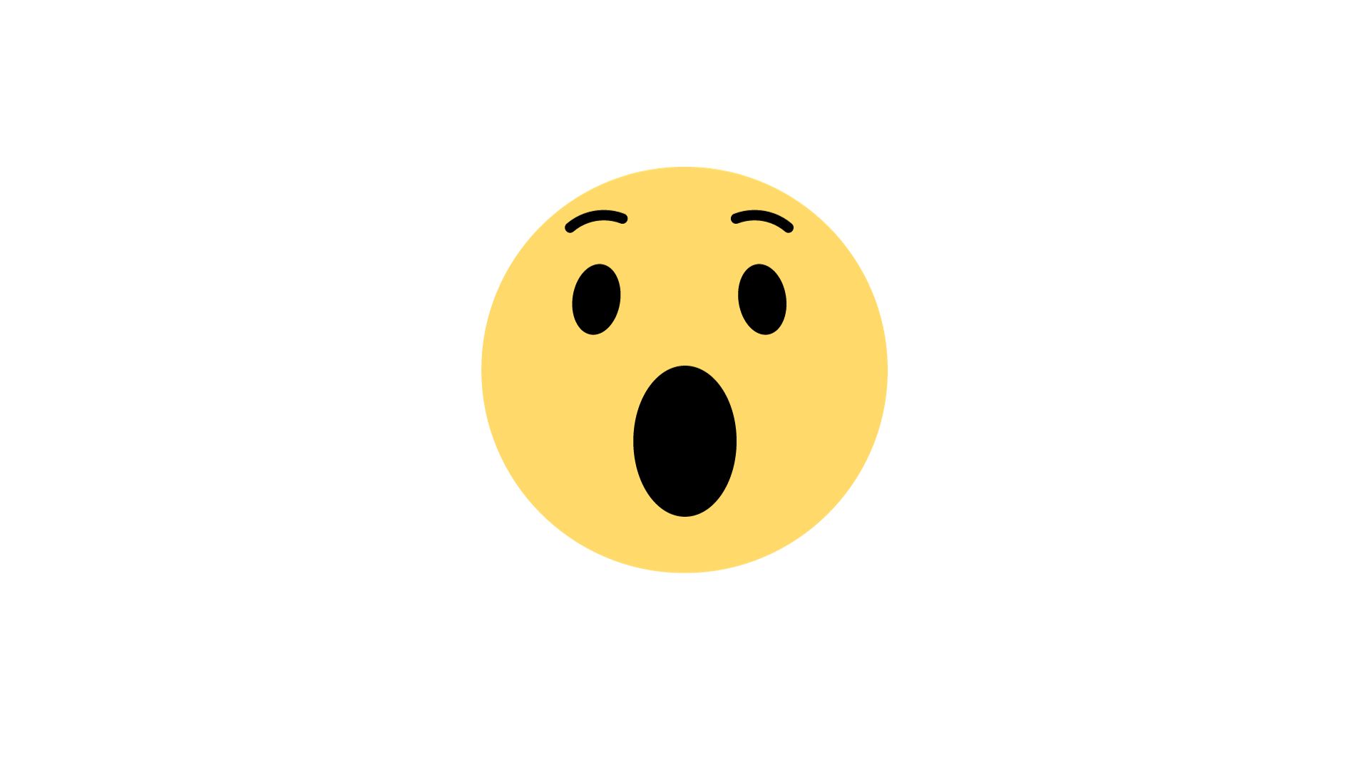 overrasket emoji for å illustrere usikkerhet når facebook innfører betalingsløsning